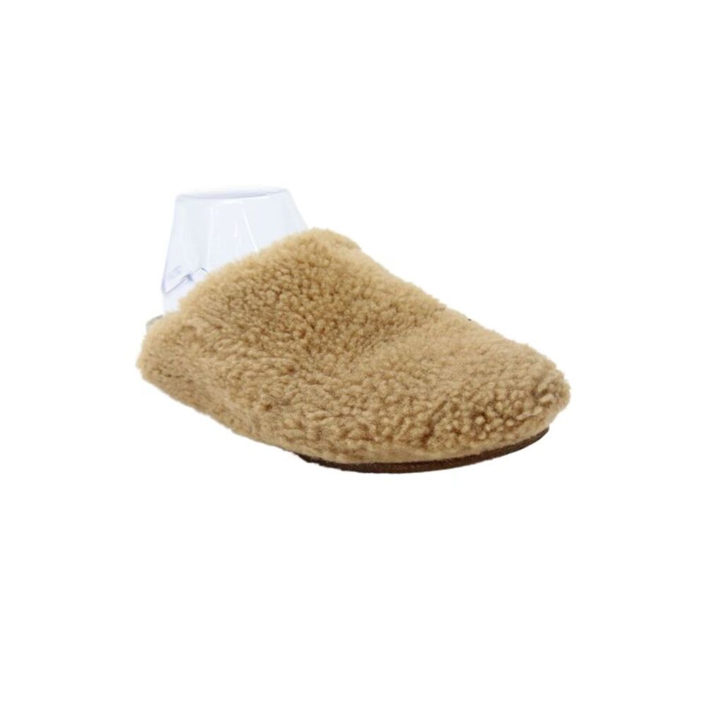 Jenni Kayne Womens Slip On Round Toe Shearling Mules Brown Size 38